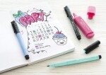 Popisovače Faber- Castell Starter set Bullet Journaling 267125 9 ks