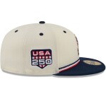 New Era Pánská kšiltovka Kansas City Royals MLB 2026 4th of July USA 250 59FIFTY Fitted Velikost: 7 1/8