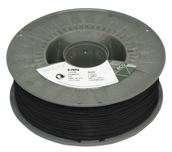R-PETG filament černý 1,75 mm Smartfil 1 kg