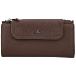Trendy dámská koženková peněženka Coveri Elaya, coffee