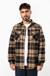 Kariban K 579 Flanelová košile s sherpa fleecovou podšívkou 20.K579 red/navy XXL