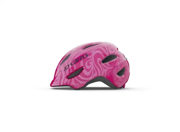 GIRO Scamp Bright Pink/Pearl 2021 - Giro Scamp dětská přilba Bright Pink/Pearl vel. XS (45–49 cm)