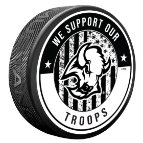Mustang Puk Buffalo Sabres NHL Goathead Military Appreciation