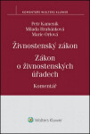Živnostenský zákon zákon živnostenských úřadech Komentář