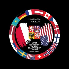 Puk Ice Hockey World Championship Czechia MS 2024 Dueling 17.5.2024 Poland vs. USA