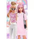 Kids Euroswan Barbie Together EWA00017BB plážová osuška barevná 70x140