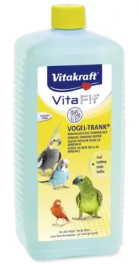 Vitakraft Aqua 500 ml / Pitná voda s minerály / Doplňkové krmivo pro ptáky (492-11537)