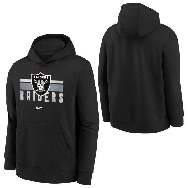 Nike Dětská mikina Las Vegas Raiders NFL Team Stripes Club Hoodie (YOUTH)