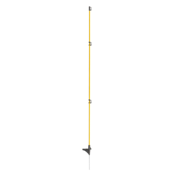 Sklolaminátový sloupek s nášlapem pro elektrický ohradník - 160 cm