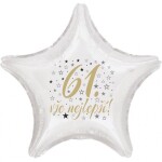 61. narozeniny balónek hvězda Balonky.cz 61. narozeniny balónek hvězda Balonky.cz