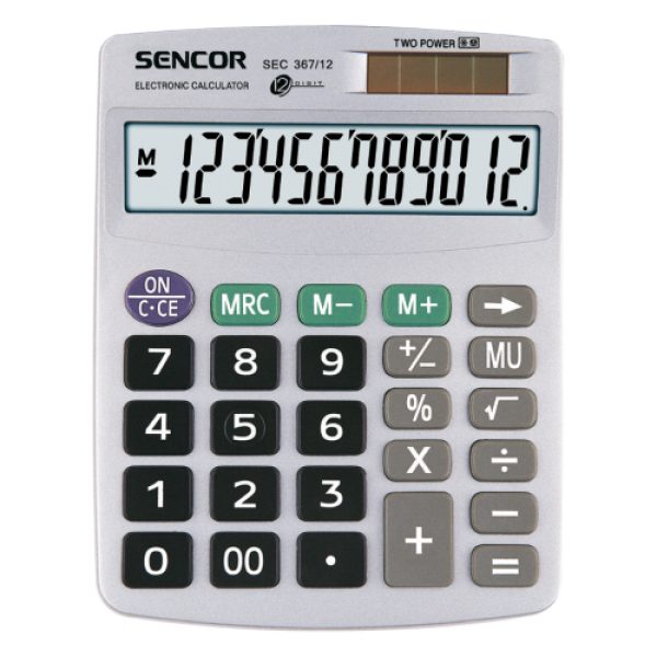 Kalkulačka stolní SENCOR SEC 367/12