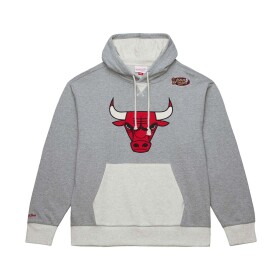 Mitchell & Ness Pánská mikina Chicago Bulls NBA Heritage Fleece Hoodie Velikost: XL