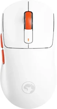 Marvo Niro 60 bílá / Bezdrátová herní myš / optická / 12000 DPI / 6 tlačítek / USB 2.4GHz / Bluetooth (G964W WH)