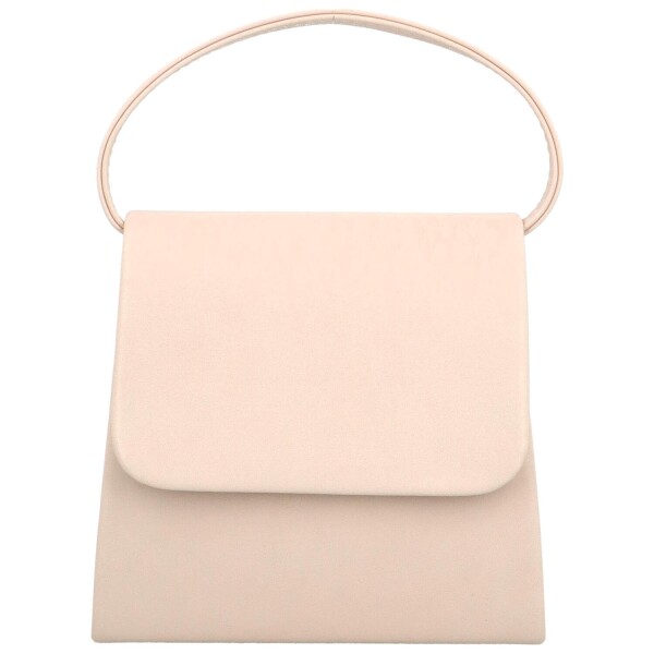 Elegantní dámské psaníčko kufříkového střihu Esmeralda, béžové