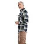 Bushman Pánská flanelová košile Atuat, zelená XL