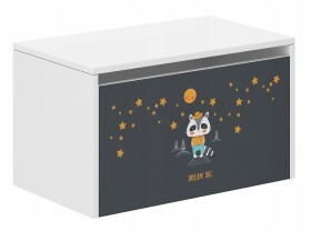 GLOBIS Dětský úložný box 40x40x69 cm noční obloha