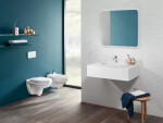 VILLEROY & BOCH - O.novo Set předstěnové instalace ViConnect, klozetu a sedátka, DirectFlush, SoftClosing, a tlačítka E200, bílá 5660D301