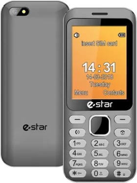 ESTAR X28 šedá / 2.8" / Dual-SIM / Bluetooth / microSD / LED svítilna / 1000 mAh (5290028245896)