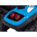 Mamido Dětský elektrický traktor BLAST s přívěsem 2x200W modrý
