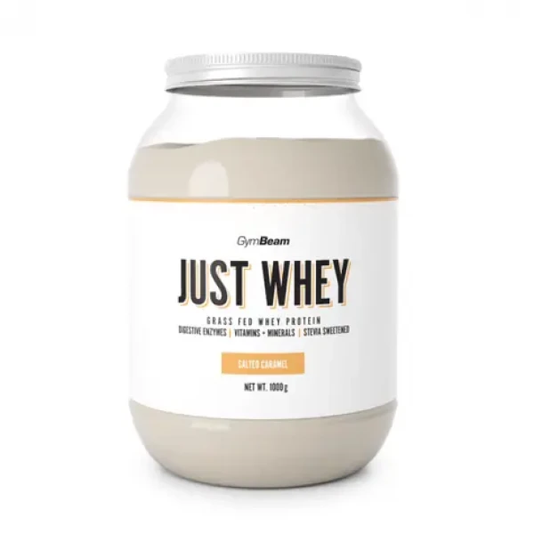 Just Whey Grass-Fed Protein – GymBeam (slaný karamel, 1000 g) (28324-9-1000g-saltedcaramel)