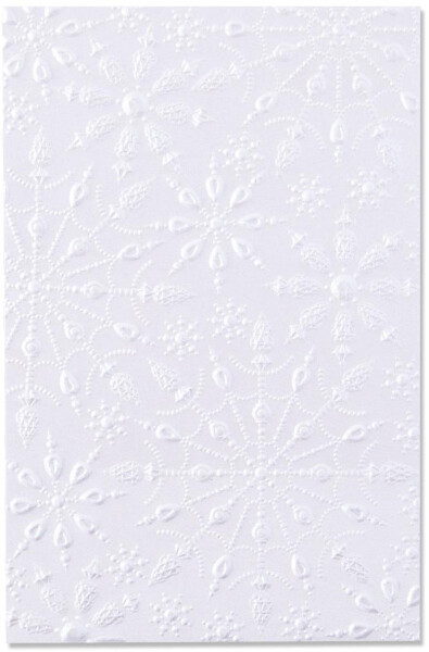 SIZZIX embosovací kapsa - Sněhové vločky 3D