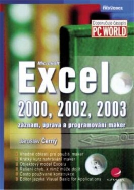 Excel 2000, 2002, 2003 - Jaroslav Černý - e-kniha
