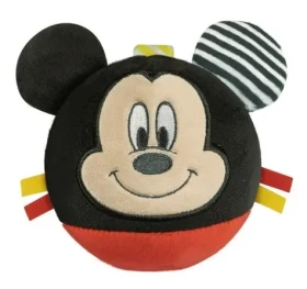 Clementoni BABY Plyšový míček Mickey Mouse s chrastítkem