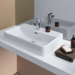 Laufen - Pro S Umyvadlo Compact, 60x38 cm, 1 otvor pro baterii, s LCC, bílá H8179594001041