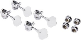 Fender Deluxe Bass Tuners with Fluted-Shafts (4) Chrome