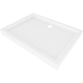 MEXEN - Flow+ sprchová vanička obdélníková 80 x 90, bílá lesk 46R108090H