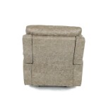 TV a relaxační křeslo s elektrickým ovládáním, potah lanýžová látka v dekoru vintage, 1 motor 240V