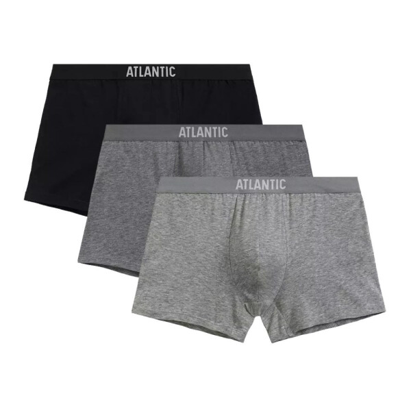 Pánské boxerky 3 pack 011 mix - Atlantic vícebarevná XL