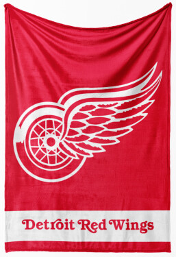 TipTrade Deka Detroit Red Wings NHL Essential 150x200 cm
