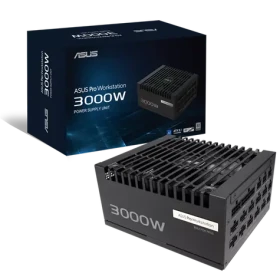 Asus Pro WS 3000W Platinum / Napájecí zdroj / 3000 W / ATX 3.1 / 80 PLUS Platinum / Fully Modular (90YE00Z0-B0EA00)