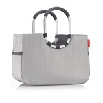 Nákupní taška Reisenthel Loopshopper L Herringbone grey