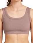 Dámská merino podprsenka ICEBREAKER Wmns Rib Lotus Bra, Summit velikost: XS