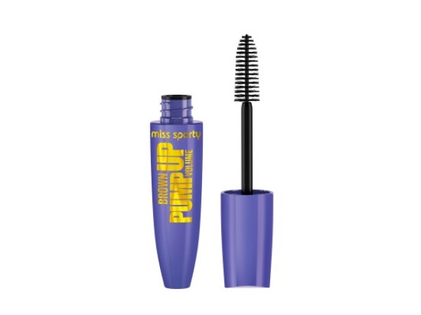 Miss Sporty Řasenka Pump up Booster hnědá 12 ml