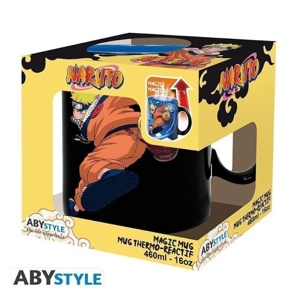Naruto Hrnek měnící Naruto & Sasuke 460 ml