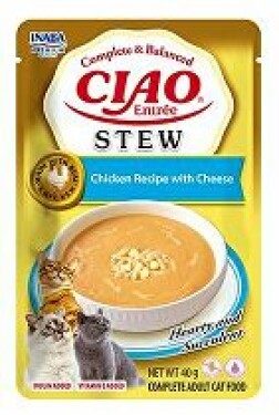 Churu Cat Entrée Stew Chicken Recipe with Cheese 40g