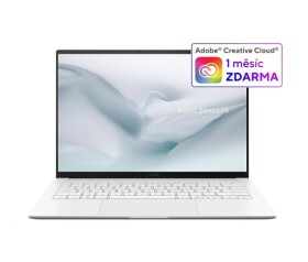 ASUS NTB Zenbook S14 OLED (UX5406SA-OLED720XZ), Ultra7 258V, 14" 2880 x 1800, 32GB, 512GB SSD, Intel Arc, W11 Pro, White EDF_2910537