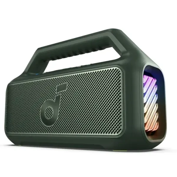 Anker Soundcore Boom 2 zelená / Přenosný reproduktor / 80W / BT 5.3 / USB-C / IPX7 (A3138061)