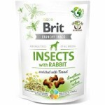 Brit Care Dog Crunchy Crack. Insec. Rabbit Fennel 200g + Množstevní sleva