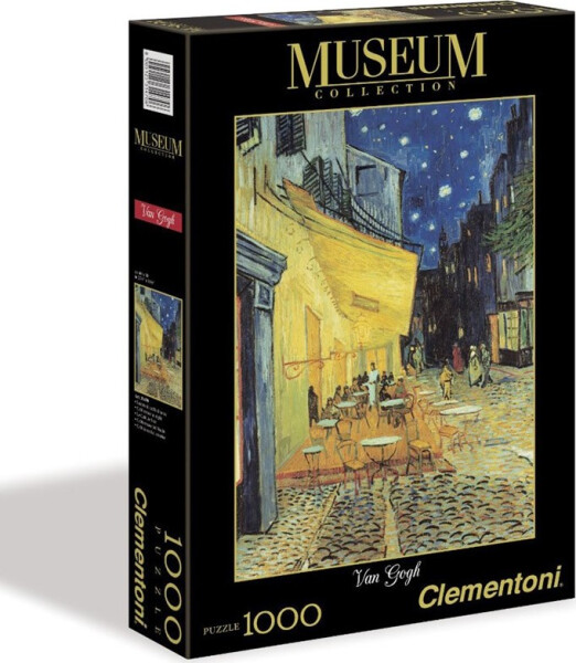 Puzzle Vincent Van Gogh: Noční kavárna 1000 dílků - Clementoni
