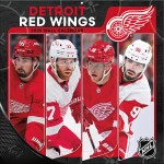 JF Turner Kalendář Detroit Red Wings NHL 2025 Wall Calendar