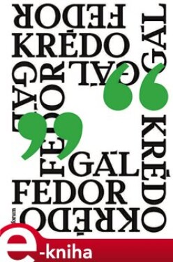 Krédo - Fedor Gál e-kniha