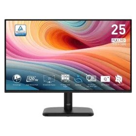 24.5" MSI PRO MP251L E2 černá / 1920 x 1080 / IPS / 16:9 / 1ms / 1000:1 / 250cd-m2 / HDMI+DP / VESA (4711377286794)