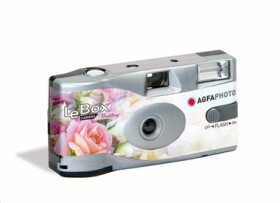 AgfaPhoto LeBox 400 Wedding / Jednorázový fotoaparát / 27 snímků / ISO 400 / blesk (601025)