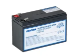 AVACOM / Baterie pro dětské vozítko / 12V / 9Ah / F2 / Peg Pérego (PBPP-12V009-F2W)