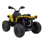 Mamido Dětská elektrická čtyřkolka Maverick ATV 2x200W žlutá
