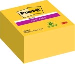 Samolepicí bloček 3M POST-IT Super Sticky, žlutá, 76x76 mm, 350 listů